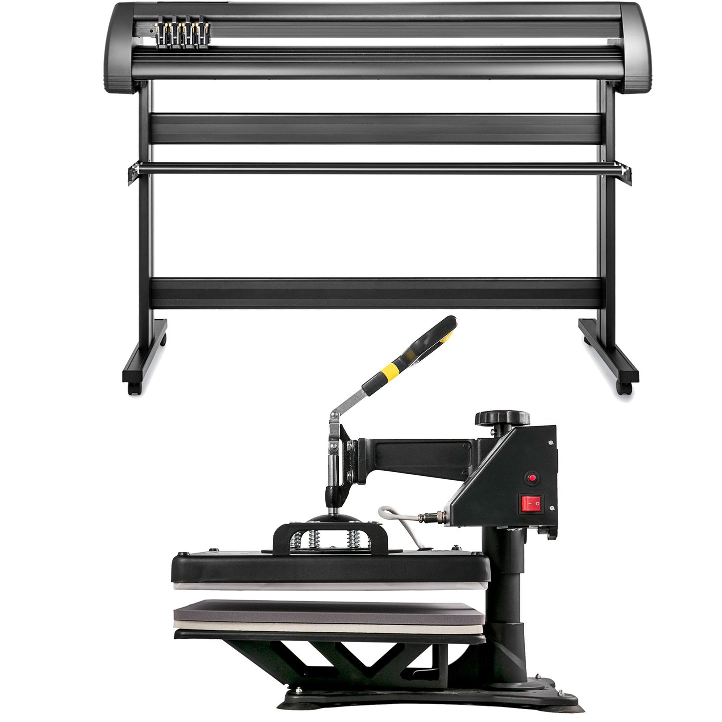 VEVOR 5 em 1 Prensa Térmica e Plotter de Vinil 380x380mm
