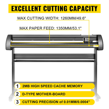 VEVOR 5 em 1 Prensa Térmica e Plotter de Vinil 380x380mm