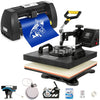 VEVOR Prensa Térmica 5 em 1 + Vinil Cutter 380x380mm