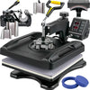 Máquina de Transferência Térmica 8 em 1 VEVOR 38x38 cm