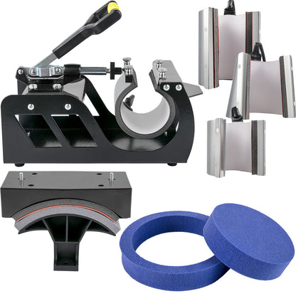 Máquina de Transferência Térmica 8 em 1 VEVOR 38x38 cm