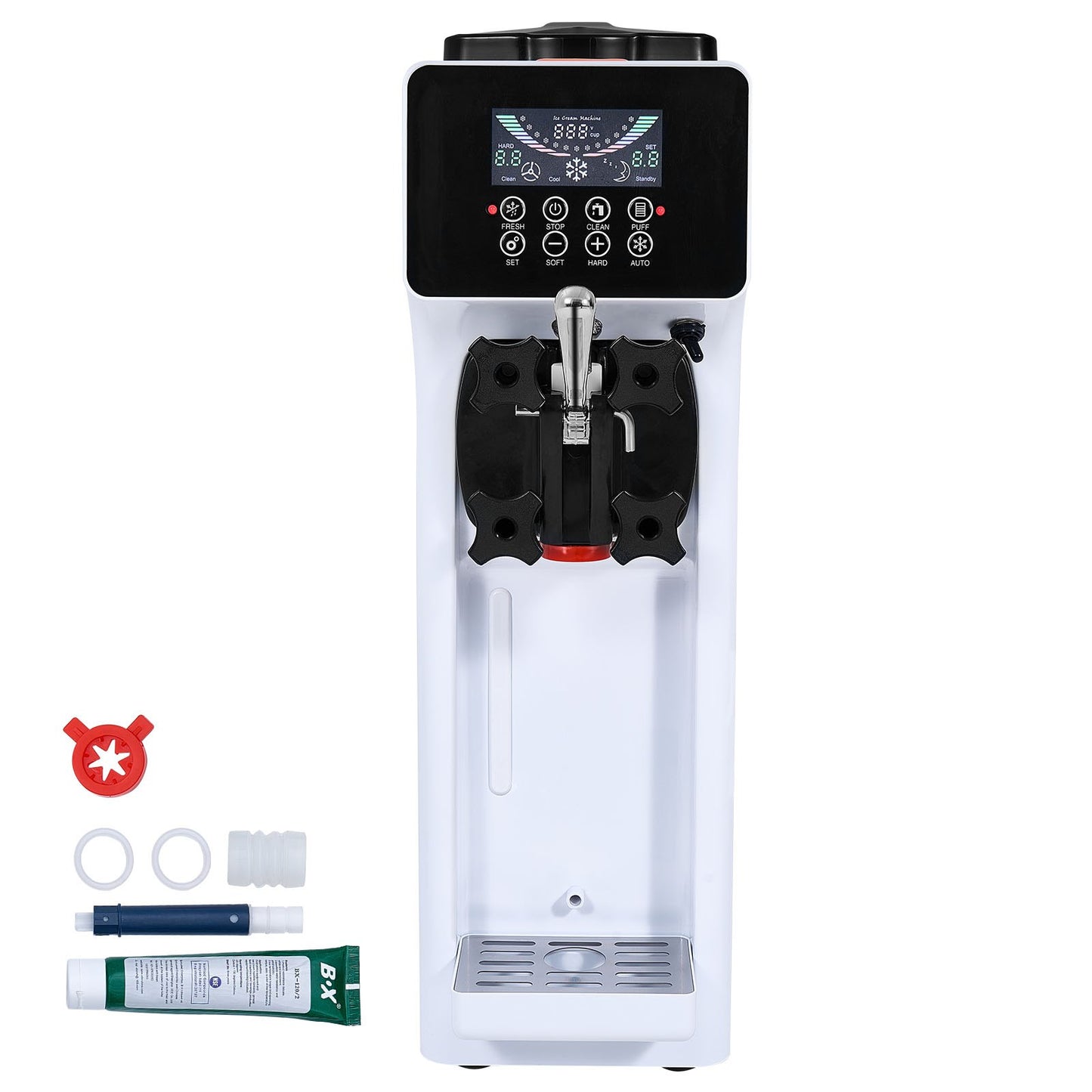 Máquina Gelados Soft Serve Comercial 10L/H 900W VEVOR