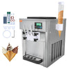Máquina Gelados Soft Serve 3 Sabores 21 QT/H 1800W
