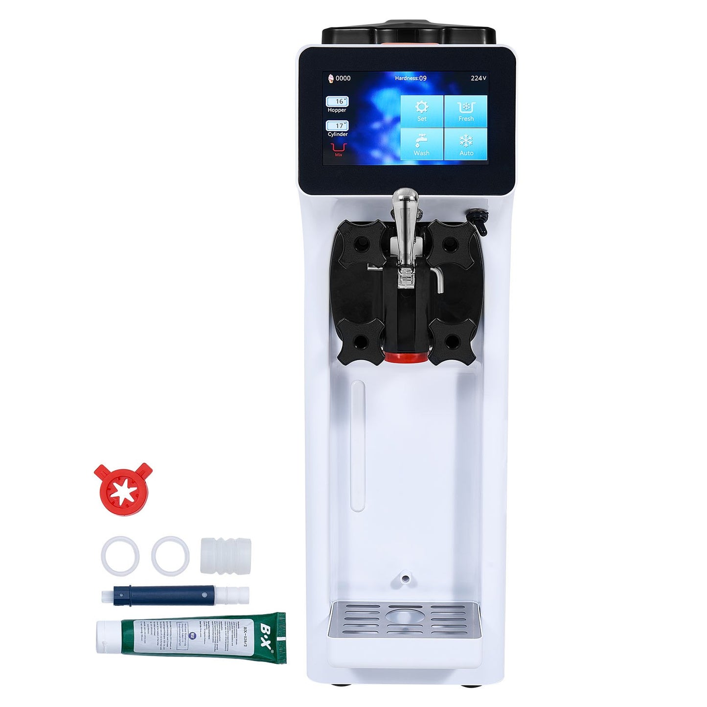 Máquina de Gelados Soft Serve Comercial 10L/H VEVOR
