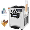 Máquina de Gelados Soft Serve Comercial 3 Sabores 1650W