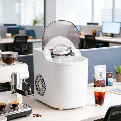 Máquina de Gelo VEVOR Portátil - 7 Cubos em 6 Minutos