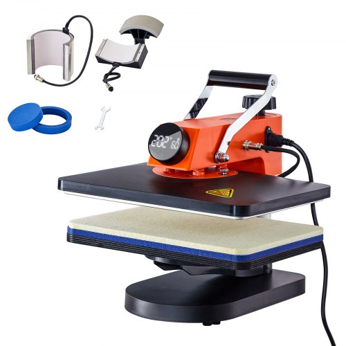 Máquina de Transferência Térmica 5 em 1 VEVOR 12x15in