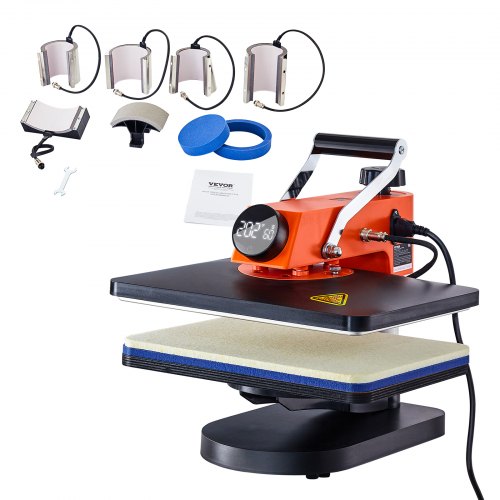 Máquina de Transferência Térmica 8 em 1 VEVOR Profissional