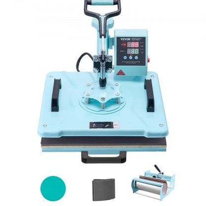 Máquina de Transferência Térmica 5 em 1 VEVOR 12x15"