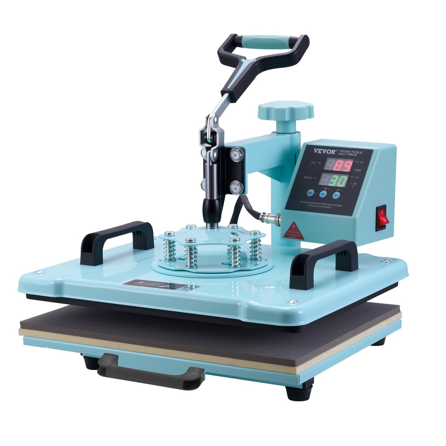 Máquina de Transferência Térmica 5 em 1 VEVOR 12x15"