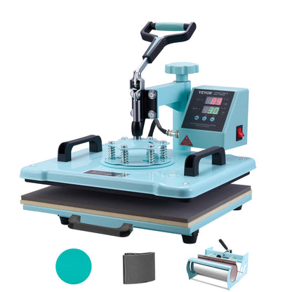 Máquina de Transferência Térmica 5 em 1 VEVOR 12x15"