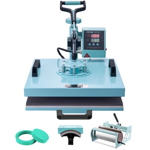 Máquina de Transferência Térmica 5 em 1 VEVOR 380x380mm