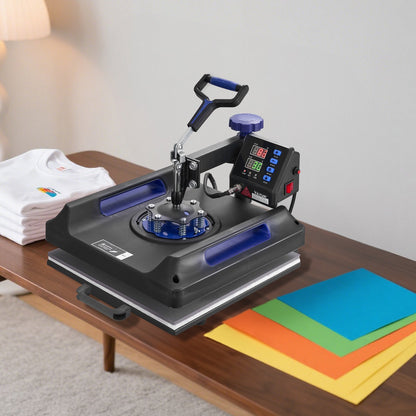Máquina de Transferência Térmica 5 em 1 VEVOR 38x38cm