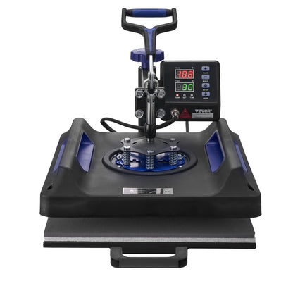 Prensa Térmica 8 em 1 VEVOR 380x380 mm Profissional