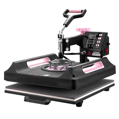 Prensa Térmica 8 em 1 VEVOR 380x380 mm Multifuncional