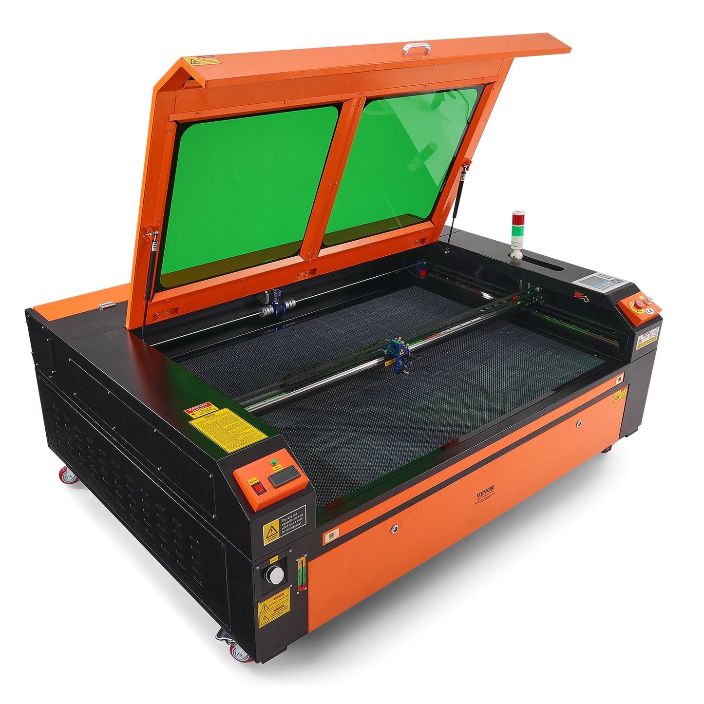 Gravadora Laser CO2 130W VEVOR - 900x1400 mm, Rápida e Precisa