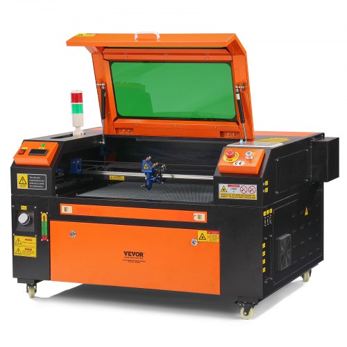Gravadora Laser CO2 VEVOR 60W 400x600mm Alta Velocidade