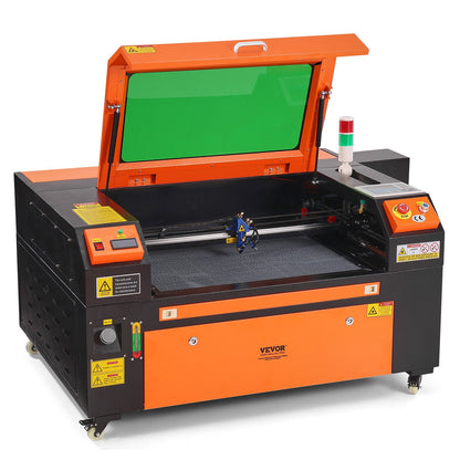 Gravadora Laser CO2 VEVOR 80W - Corte Preciso 500x700mm