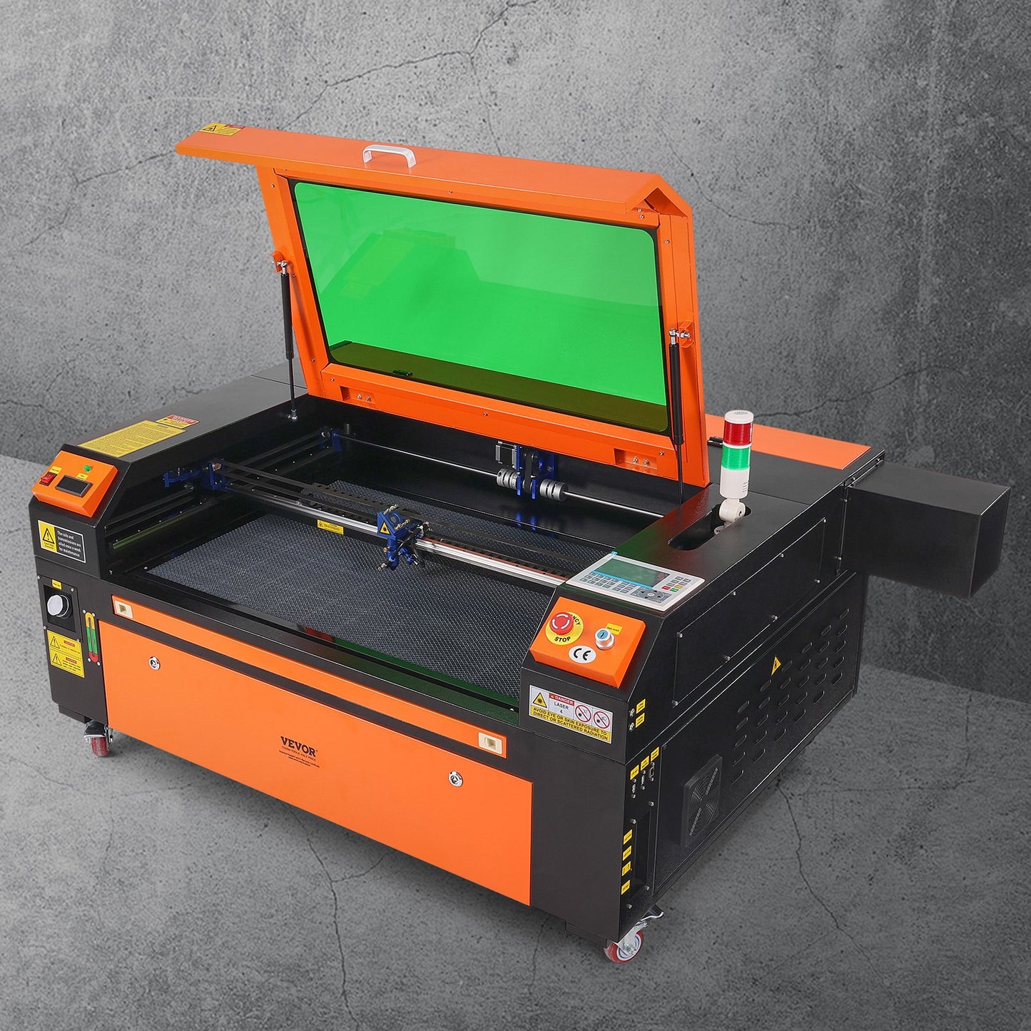 Gravadora Laser CO2 VEVOR 100W 600x900mm Alta Velocidade