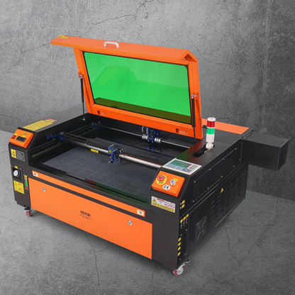 Gravadora Laser CO2 VEVOR 100W 600x900mm Alta Velocidade