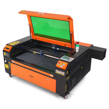 Gravadora Laser CO2 VEVOR 100W 600x900mm Alta Velocidade