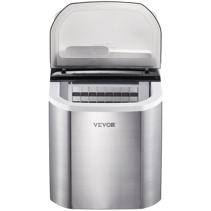 Máquina de Gelo Portátil VEVOR 18.1 kg com Dispensador