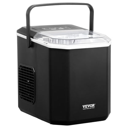Máquina de Gelo Portátil VEVOR - 26lbs/24h, 9 Cubos em 6 Min