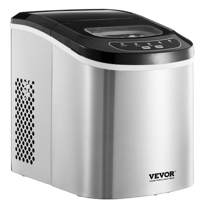 Máquina de Gelo VEVOR Portátil - 9 Cubos em 6 Minutos