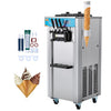 Máquina de Gelados Soft Serve Comercial 3 Sabores 1500W