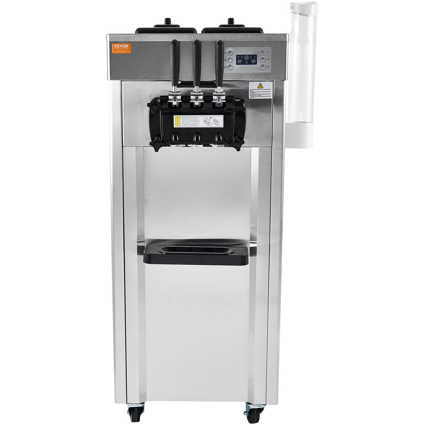 Máquina de Gelado Soft Serve Comercial 3 Sabores VEVOR
