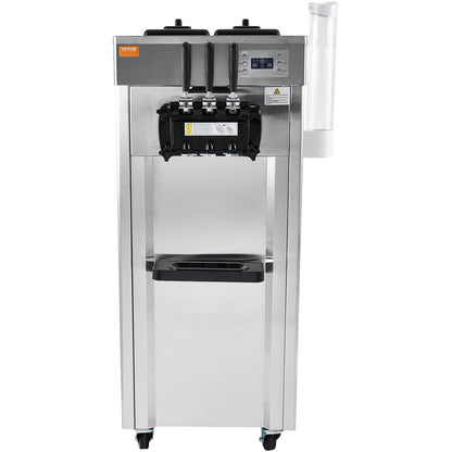 Máquina de Gelado Soft Serve Comercial 3 Sabores VEVOR