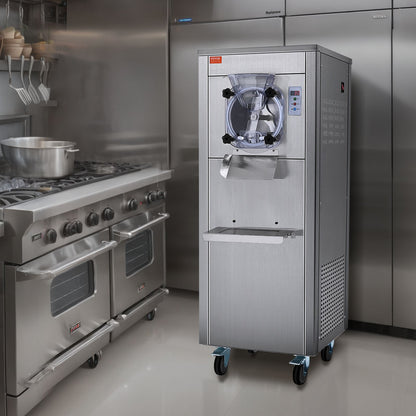 Máquina Comercial de Gelados VEVOR 18L/H 1600W
