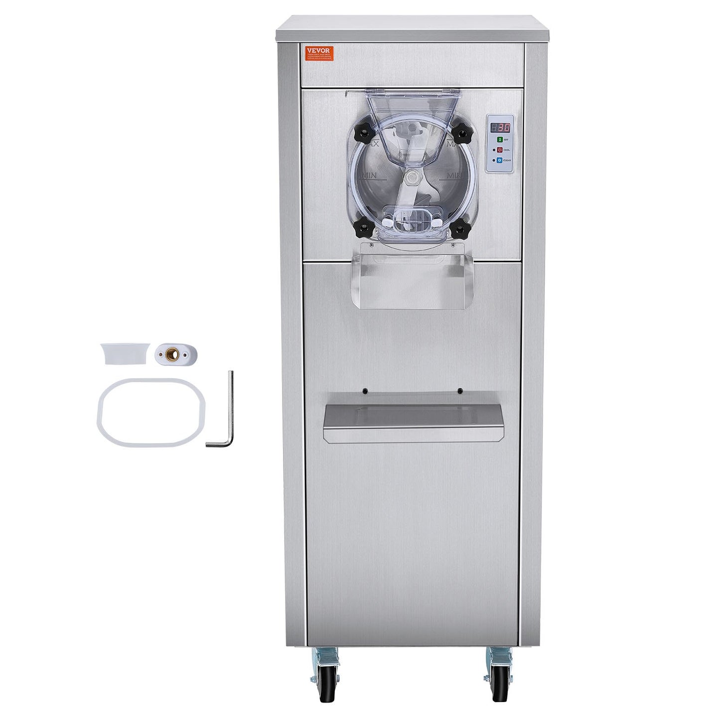 Máquina Comercial de Gelados VEVOR 18L/H 1600W