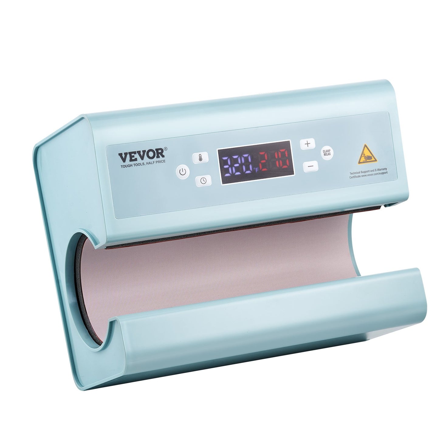 Prensa Térmica Automática para Canecas Sublimação 30oz Azul